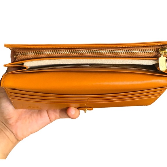 Sig Zane Hawaii Burgundy Wallet in Maile Print Luxury Leather - Picture 6 of 14